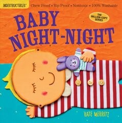 Indestructibles: Baby Night-Night: Chew Proof * Rip Proof * Nontoxic * 100% Washable (Book for Babies, Newborn Books, Safe to Chew) kaina ir informacija | Knygos mažiesiems | pigu.lt