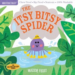 Indestructibles: The Itsy Bitsy Spider: Chew Proof * Rip Proof * Nontoxic * 100% Washable (Book for Babies, Newborn Books, Safe to Chew) цена и информация | Книги для малышей | pigu.lt