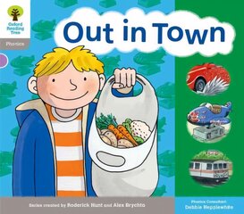 Oxford Reading Tree: Level 1: Floppy's Phonics: Sounds and Letters: Out in Town: Out in Town, Level 1 цена и информация | Книги для подростков и молодежи | pigu.lt