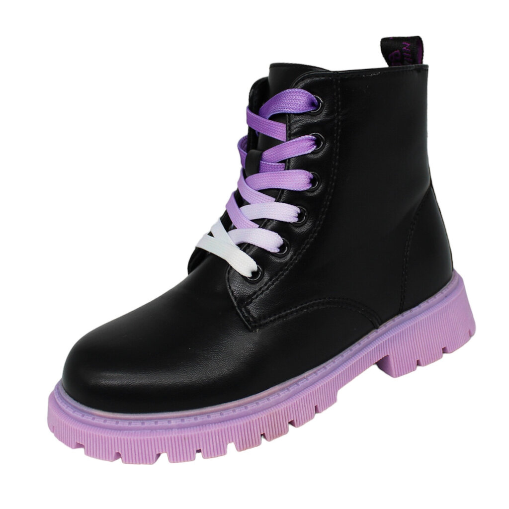 Aulinukai mergaitėms Clibee, juodi/violetiniai цена и информация | Žieminiai batai vaikams | pigu.lt