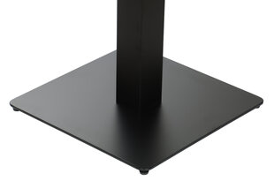 Stalo pagrindas SH-5002-5-L, 57,5 ​​cm, juodas kaina ir informacija | Baldinės kojelės ir kojos | pigu.lt