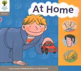 Oxford Reading Tree: Level 1: Floppy's Phonics: Sounds and Letters: At Home: At Home, Level 5 цена и информация | Книги для подростков и молодежи | pigu.lt