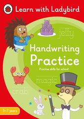 Handwriting Practice: A Learn with Ladybird Activity Book 5-7 years: Ideal for home learning (KS1) цена и информация | Книги для подростков и молодежи | pigu.lt