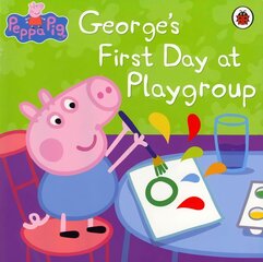 Peppa Pig: George's First Day at Playgroup: Sticker Book цена и информация | Книги для малышей | pigu.lt