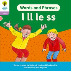 Oxford Reading Tree: Floppy's Phonics Decoding Practice: Oxford Level 1plus: Words and Phrases: l ll le ss 1 kaina ir informacija | Knygos paaugliams ir jaunimui | pigu.lt