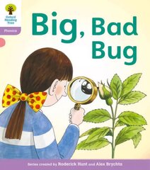 Oxford Reading Tree: Level 1plus: Floppy's Phonics Fiction: Big, Bad Bug!: Big, Bad Bug!, Level 1plus цена и информация | Книги для подростков и молодежи | pigu.lt