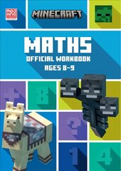 Minecraft Maths Ages 8-9: Official Workbook цена и информация | Книги для самых маленьких | pigu.lt