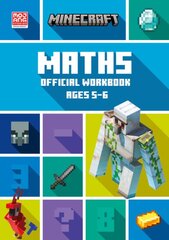 Minecraft Maths Ages 5-6: Official Workbook kaina ir informacija | Užsienio kalbos mokomoji medžiaga | pigu.lt