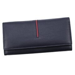 Natūralios odos moteriška piniginė Genuine Leather 806BLU-AN цена и информация | Женские кошельки, держатели для карточек | pigu.lt