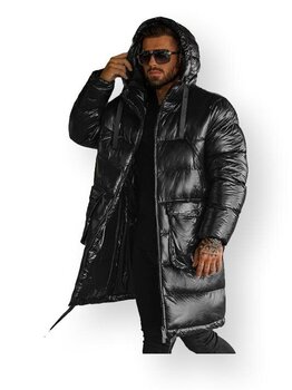 Striukė vyrams Monakko, juoda цена и информация | Мужские куртки | pigu.lt