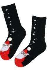 Kalėdinės kojinės moterims Sokisahtel, juodos kaina ir informacija | Moteriškos kojinės | pigu.lt