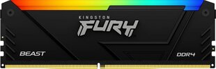 Kingston Fury Beast RGB (KF426C16BB2A/32) kaina ir informacija | Operatyvioji atmintis (RAM) | pigu.lt