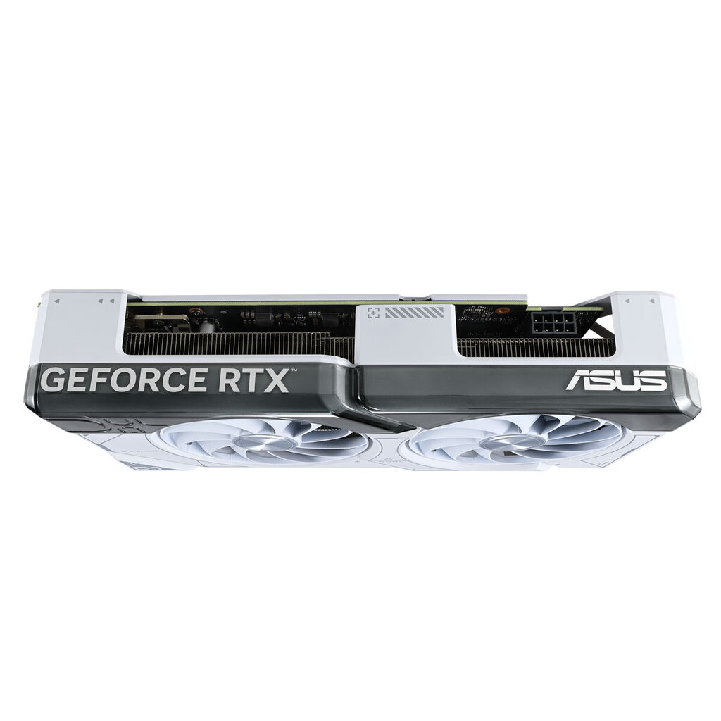 Asus Dual GeForce RTX 4070 White Edition (DUAL-RTX4070-12G-WHITE) цена и информация | Vaizdo plokštės (GPU) | pigu.lt