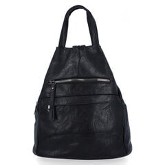 Moteriška rankinė, kuprinė, Herisson, juoda 1452H2023-43 цена и информация | Женские сумки | pigu.lt