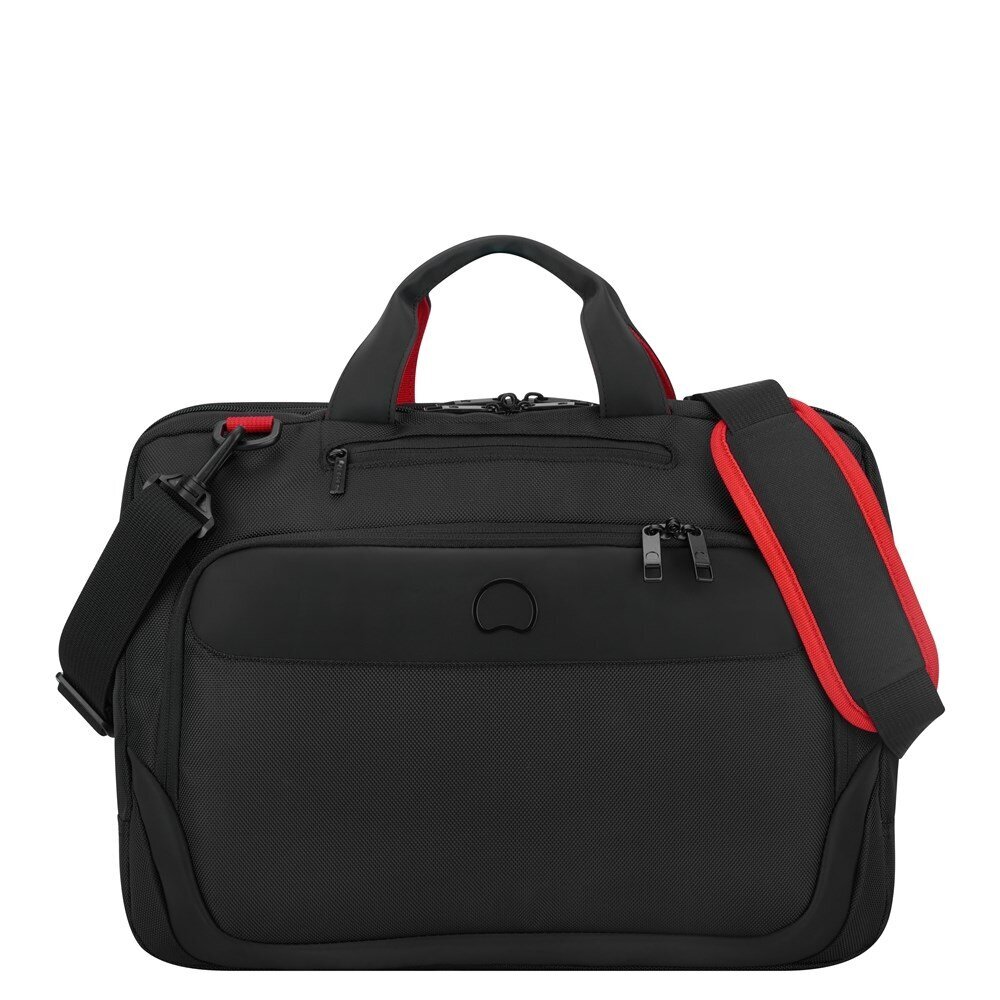 Krepšys nešiojamam kompiuteriui Delsey 2-CPTS, juodas kaina ir informacija | Kuprinės ir krepšiai | pigu.lt