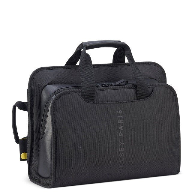 Nešiojamojo kompiuterio krepšys Delsey Delsey 2-CPT, juodas цена и информация | Kuprinės ir krepšiai | pigu.lt