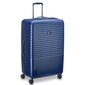 Didelis lagaminas su dvigubais ratukais Delsey, 76cm, mėlynas цена и информация | Lagaminai, kelioniniai krepšiai | pigu.lt