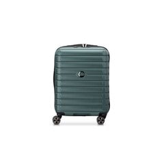 Mažas lagaminas Delsey, S, žalias kaina ir informacija | Lagaminai, kelioniniai krepšiai | pigu.lt
