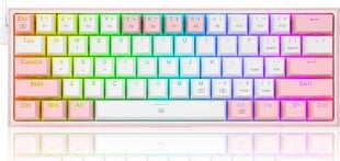 Redragon K617-RGB Розовый цвет цена и информация | Клавиатуры | pigu.lt