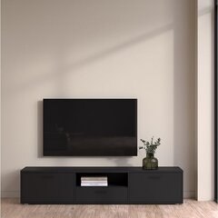 ТВ тумба Aatrium Media, 177,2x39x38 см, черный цена и информация | Тумбы под телевизор | pigu.lt