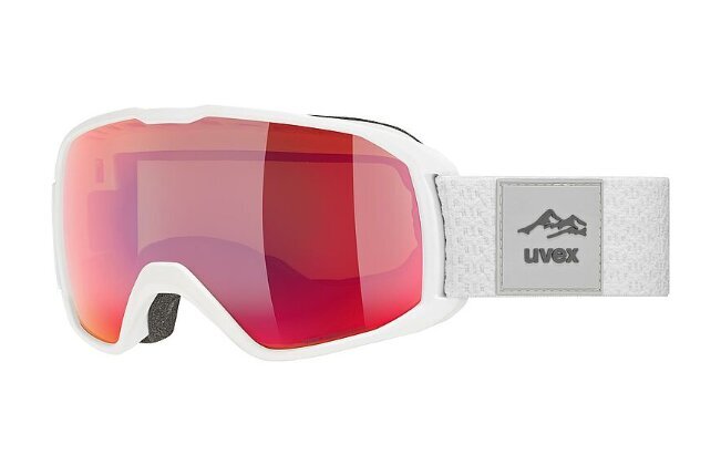 Slidinėjimo akiniai Uvex XCITD, raudoni kaina ir informacija | Slidinėjimo akiniai | pigu.lt