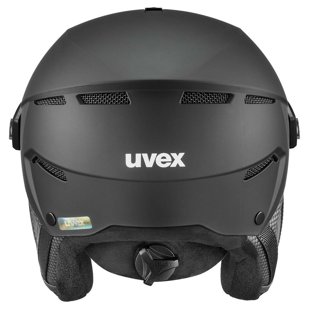 Slidinėjimo šalmas Uvex Instinct Visor Pro V, juodas цена и информация | Slidinėjimo šalmai | pigu.lt