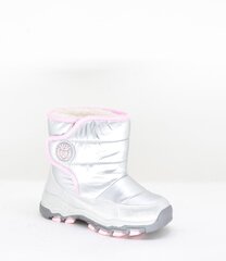 Aulinukai mergaitėms Kenka 34221501, sidabrinės spalvos kaina ir informacija | Žieminiai batai vaikams | pigu.lt