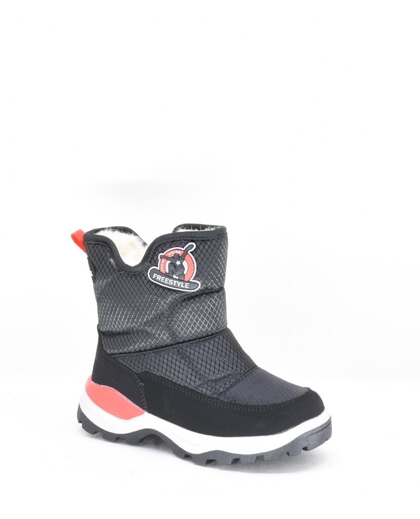 Aulinukai berniuakms Kenka 34222461, juodi цена и информация | Žieminiai batai vaikams | pigu.lt