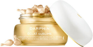 DARPHIN Eclat Sublime Youth Renewing Retinol eļļas koncentrāts, 60 kapsulas цена и информация | Сыворотки для лица, масла | pigu.lt