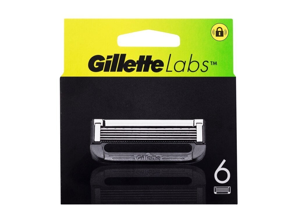 Pakaitiniai skutimosi peiliukai vyrams Gillette Labs, 1 vnt цена и информация | Skutimosi priemonės ir kosmetika | pigu.lt