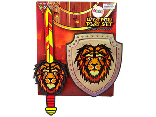 Рыцарские меч и щит Лев цена и информация | Игрушки для мальчиков | pigu.lt