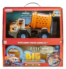 Žaislinis kalnakasių sunkvežimis Little Tikes Big adventures kaina ir informacija | Žaislai berniukams | pigu.lt