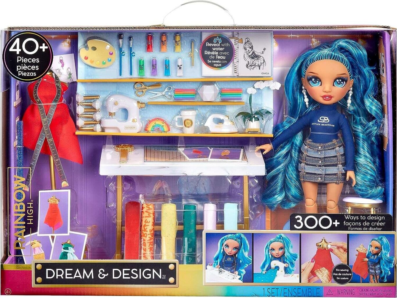 Mados žaidimų rinkinys Rainbow High Dream & Design kaina ir informacija | Žaislai mergaitėms | pigu.lt