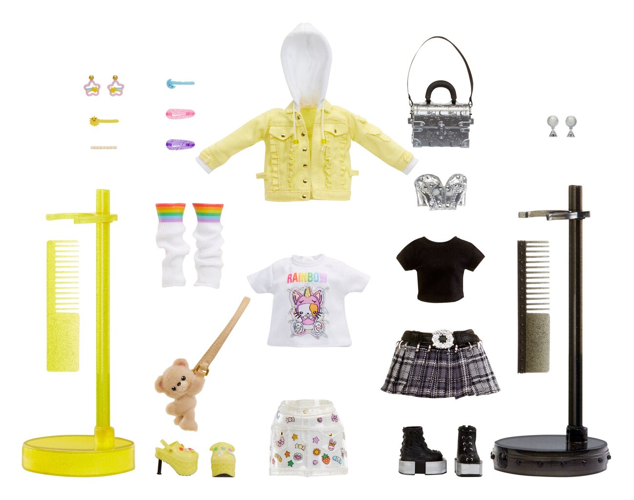 Lėlės Sunny ir Luna Rainbow High kaina ir informacija | Žaislai mergaitėms | pigu.lt