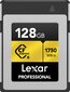 Lexar CFexpress Pro Gold R1750/W1500 128GB kaina ir informacija | Atminties kortelės fotoaparatams, kameroms | pigu.lt