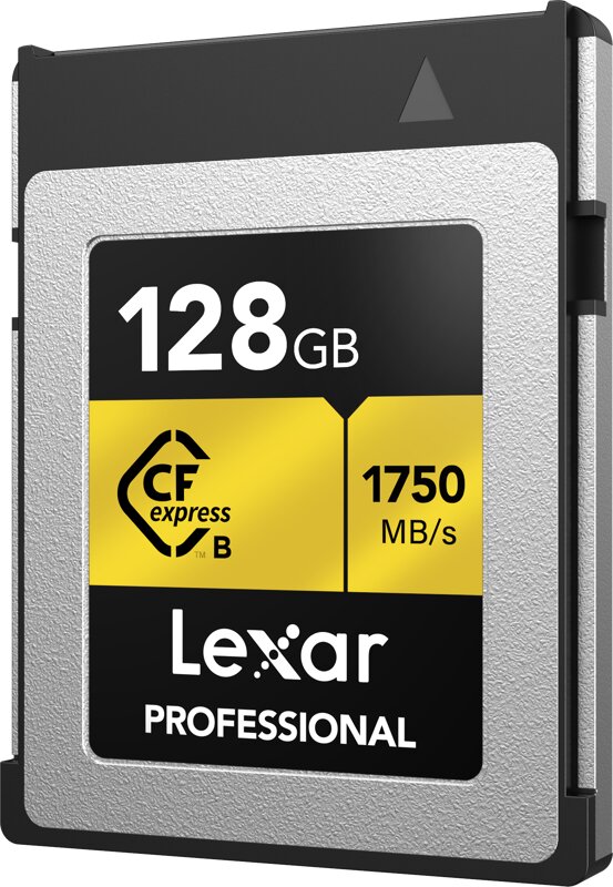 Lexar CFexpress Pro Gold R1750/W1500 128GB kaina ir informacija | Atminties kortelės fotoaparatams, kameroms | pigu.lt