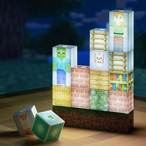Minecraft Block Building Light Character Edition kaina ir informacija | Žaidėjų atributika | pigu.lt