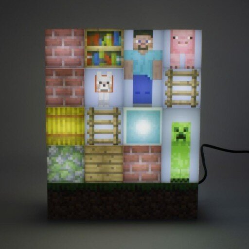 Minecraft Block Building Light Character Edition kaina ir informacija | Žaidėjų atributika | pigu.lt