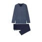 Pižama vyrams HOM Larry Long Sleepwear 0054 9009984243893, mėlyna цена и информация | Vyriški chalatai, pižamos | pigu.lt