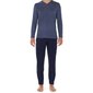 Pižama vyrams HOM Larry Long Sleepwear 0054 9009984243893, mėlyna kaina ir informacija | Vyriški chalatai, pižamos | pigu.lt