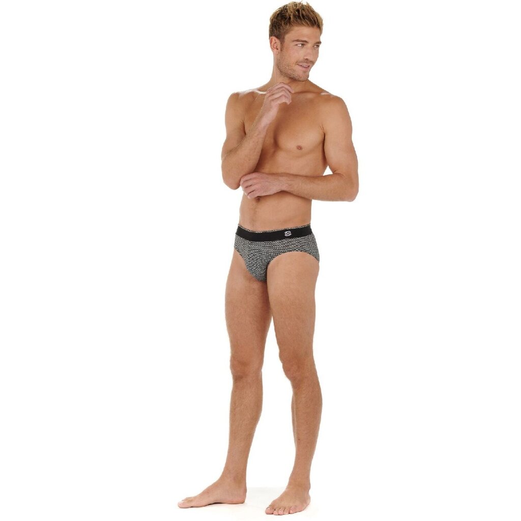 Trumpikės vyrams HOM Silvester Mini Briefs I004 9009984245545, pilkos kaina ir informacija | Trumpikės | pigu.lt