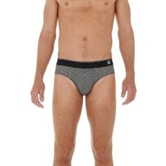 Trumpikės vyrams HOM Silvester Mini Briefs I004 9009984245545, pilkos цена и информация | Мужские трусы | pigu.lt