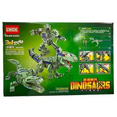 Konstruktorius Dinozauras 3in1, 1141 d. цена и информация | Конструкторы и кубики | pigu.lt