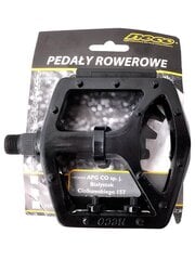 Pedals BMX Neco WP-916 Aluminium Black цена и информация | Другие запчасти для велосипеда | pigu.lt