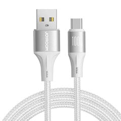 Cable Light-Speed USB to USB-C SA25-AC6 | 100W | 2m (white) цена и информация | Кабели для телефонов | pigu.lt