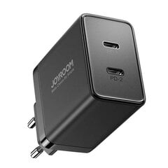 Joyroom JR-TCF09 fast charger 2x USB-C 40W - black цена и информация | Зарядные устройства для телефонов | pigu.lt