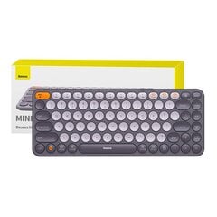 Baseus K01A Wireless Tri-Mode Keyboard Frosted Gray цена и информация | Клавиатуры | pigu.lt