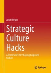 Strategic Culture Hacks: A Framework for Shaping Corporate Culture 1st ed. 2023 kaina ir informacija | Ekonomikos knygos | pigu.lt