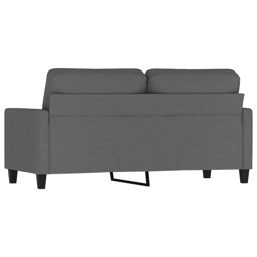 Dvivietė sofa vidaXL, pilka цена и информация | Sofos | pigu.lt