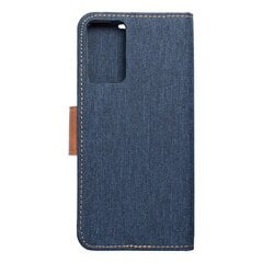 CANVAS Book case for XIAOMI Redmi NOTE 12S navy blue kaina ir informacija | Kalendoriai, darbo knygos | pigu.lt